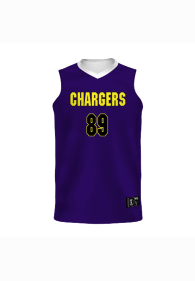 Youth Sublimation 4-Way Stretch Basketball Jersey Thumbnail