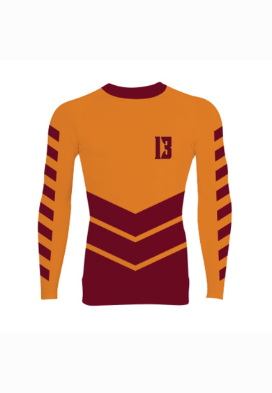 Sublimated Performance Long Sleeve Compression Tee Thumbnail