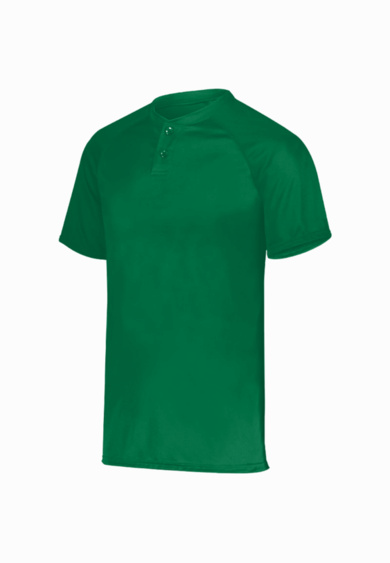 Attain Wicking Two-Button Baseball Jersey Thumbnail