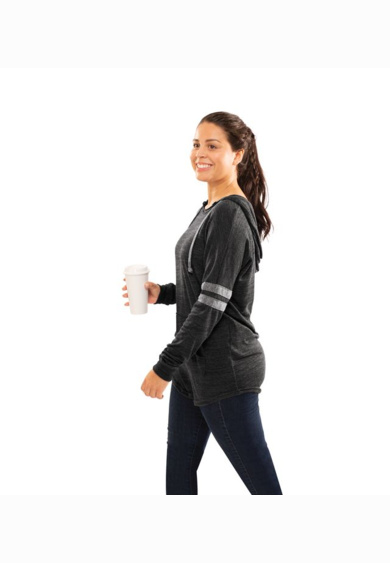 Ladies Hooded Low Key Pullover Thumbnail