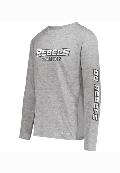 Youth Electrify Long Sleeve Tee Powered by Coolcore(r) Thumbnail