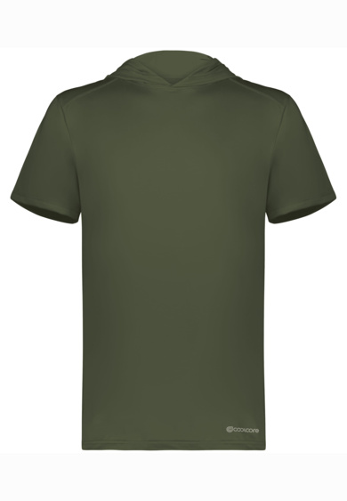 Short Sleeve Hoodie Powered by Coolcore(r) Thumbnail