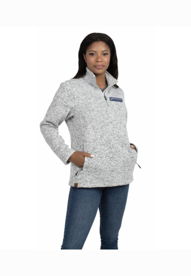 Ladies Alpine Sweater Fleece 1/4 Zip Pullover Thumbnail